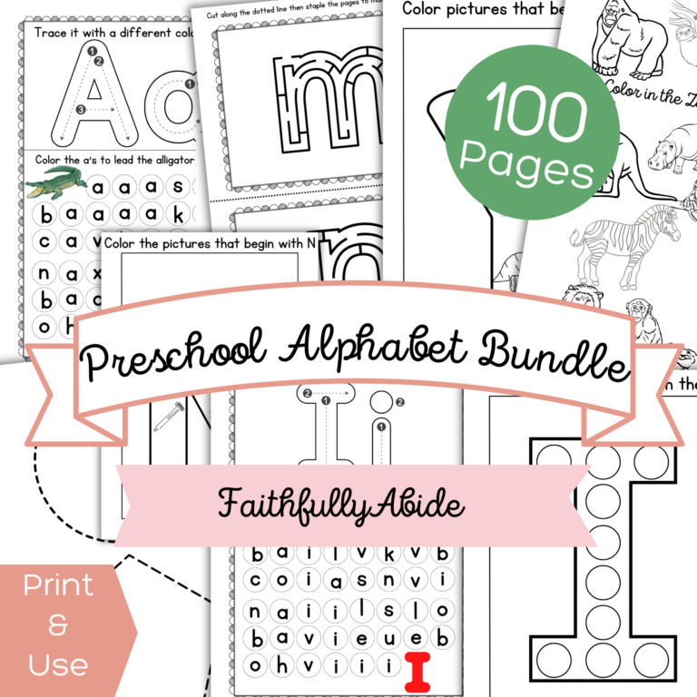 alphabet worksheets, preschool, coloring pages