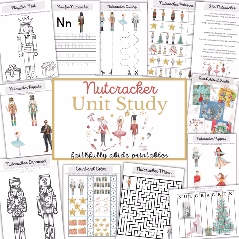 Magical Nutcracker Activities for Kids: A Homeschooling Favorite for the Holiday Season