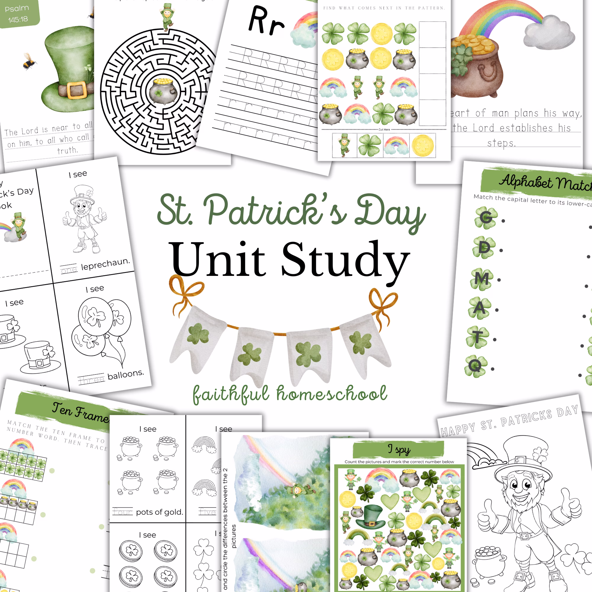 Fun St. Patrick’s Day Printable Activities